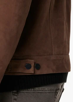 Online CASH SUEDE TRUCKER JACKET OUTERWEAR