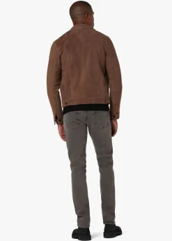 Online CASH SUEDE TRUCKER JACKET OUTERWEAR