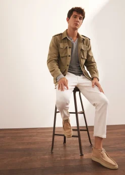 New DIEGO DENIM TROUSER CROPPED