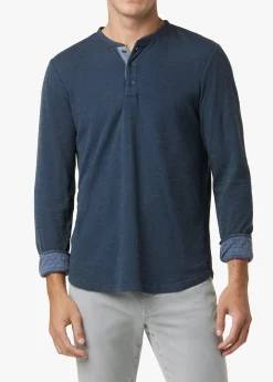 Sale DWIGHT DOUBLE-FACE HENLEY TOPS / TEES