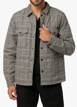 Fashion FLYNN QUILTED SHIRT JACKET OUTERWEAR