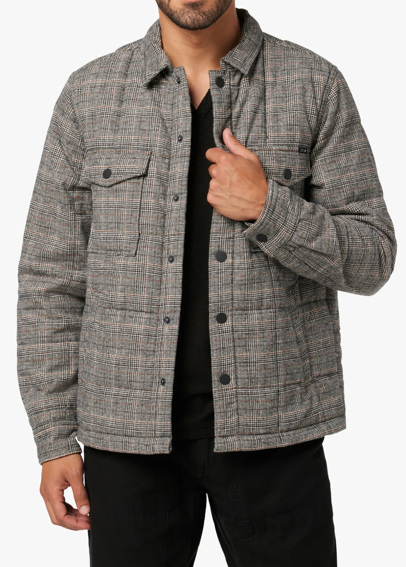 Fashion FLYNN QUILTED SHIRT JACKET OUTERWEAR