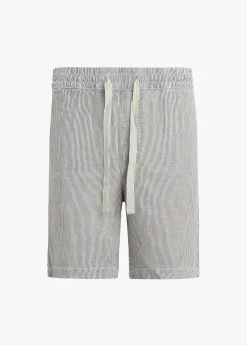 New LINEN DRAWSTRING SHORT SHORTS