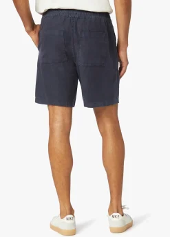 Fashion LINEN DRAWSTRING SHORT SHORTS