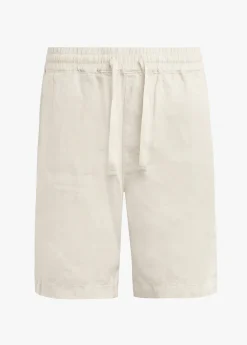 Sale LINEN DRAWSTRING SHORT SHORTS
