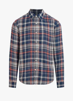 Outlet OLIVER POINT COLLAR SHIRT TOPS / TEES