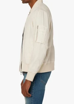Fashion RAY LINEN BOMBER OUTERWEAR