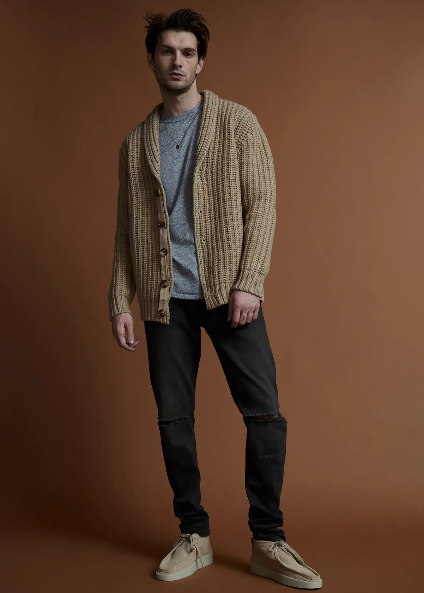 Online SHAWL CARDIGAN SWEATERS / HOODIES