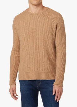 Discount TEXTURED CREWNECK SWEATER SWEATERS / HOODIES