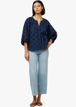 New THE ANDIE BRODERIE BLOUSE Women TOPS / SWEATERS|EARTH CONSCIOUS