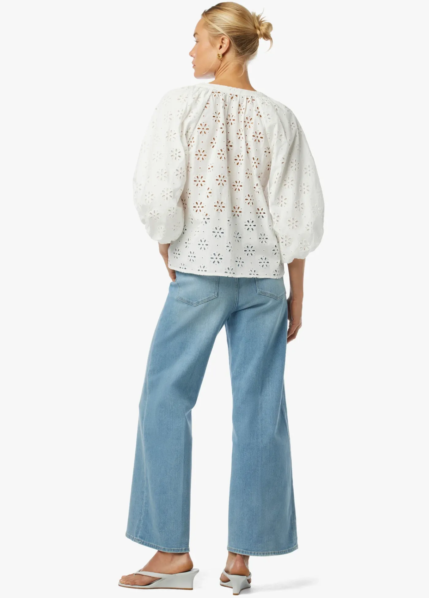 Online THE ANDIE BRODERIE BLOUSE Women TOPS / SWEATERS|EARTH CONSCIOUS