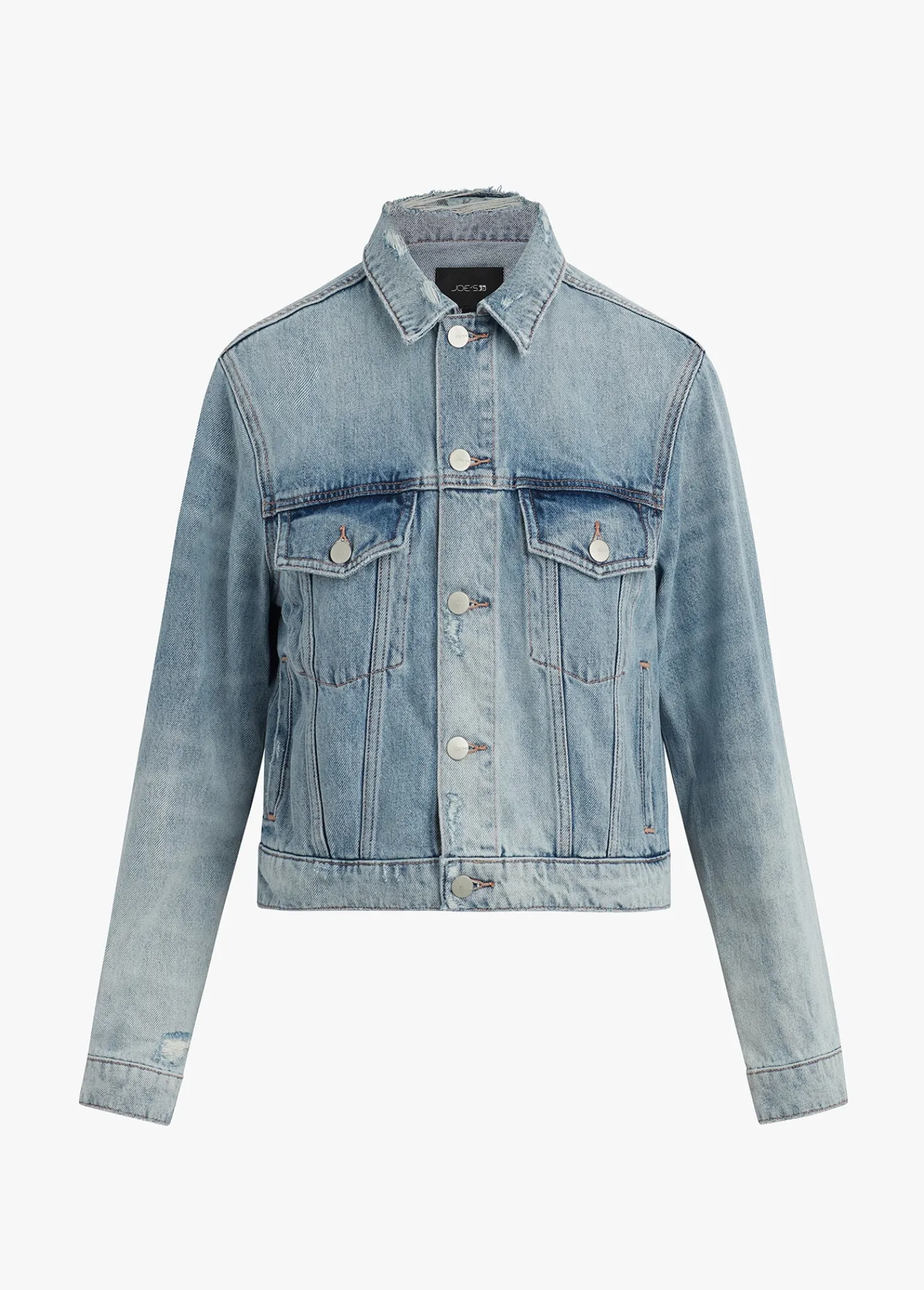 New THE JOEY SHRUNKEN DENIM JACKET Women JACKETS