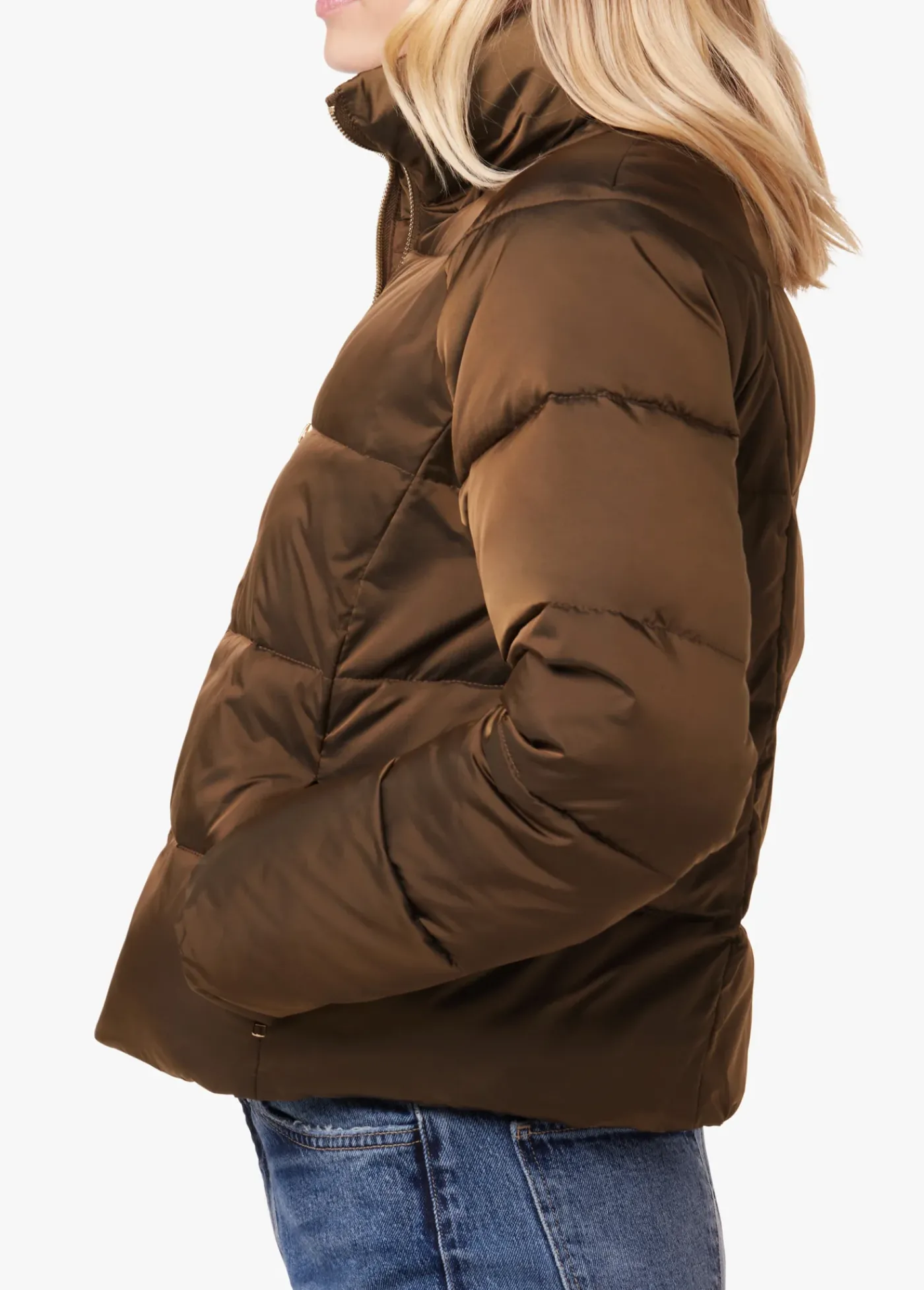 Outlet THE KEELY METALLIC PUFFER Women JACKETS