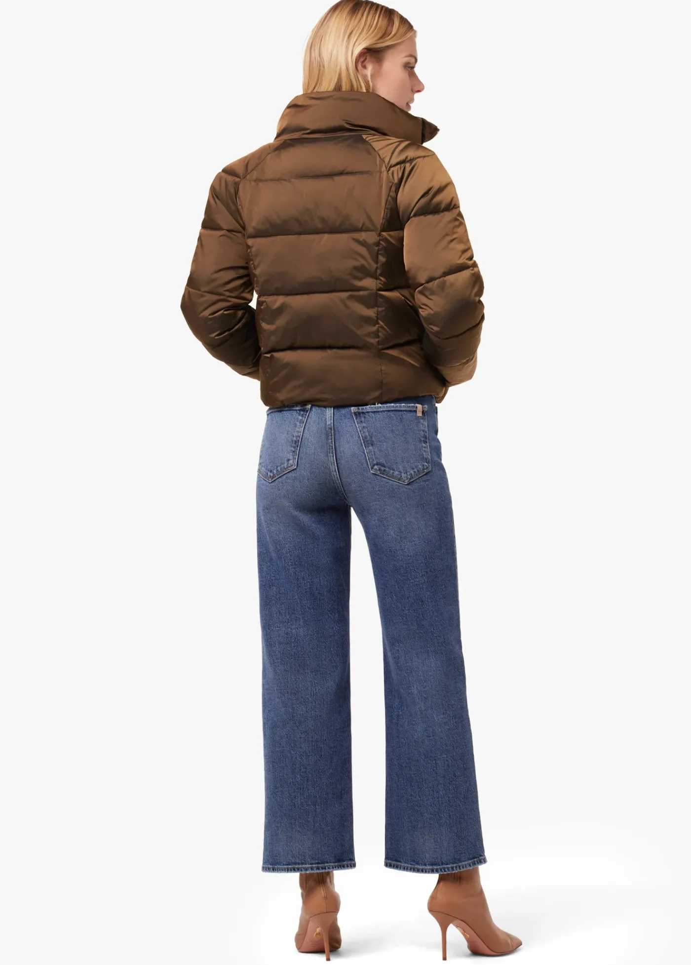 Outlet THE KEELY METALLIC PUFFER Women JACKETS