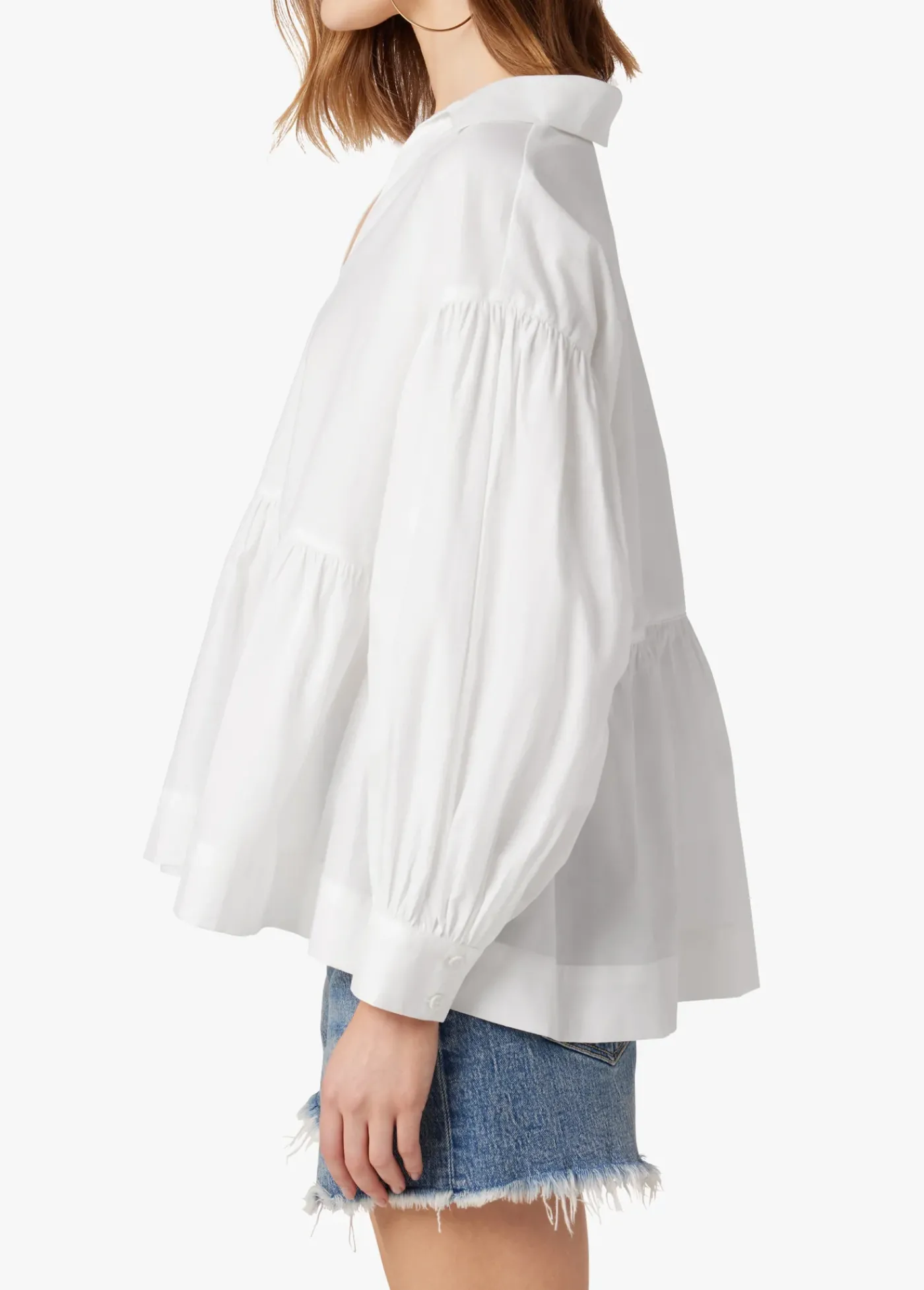 Outlet THE LENI POPOVER TOP Women EARTH CONSCIOUS