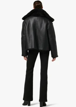 Discount THE LISA REVERSIBLE SHEARLING LEATHER JACKET Women JACKETS