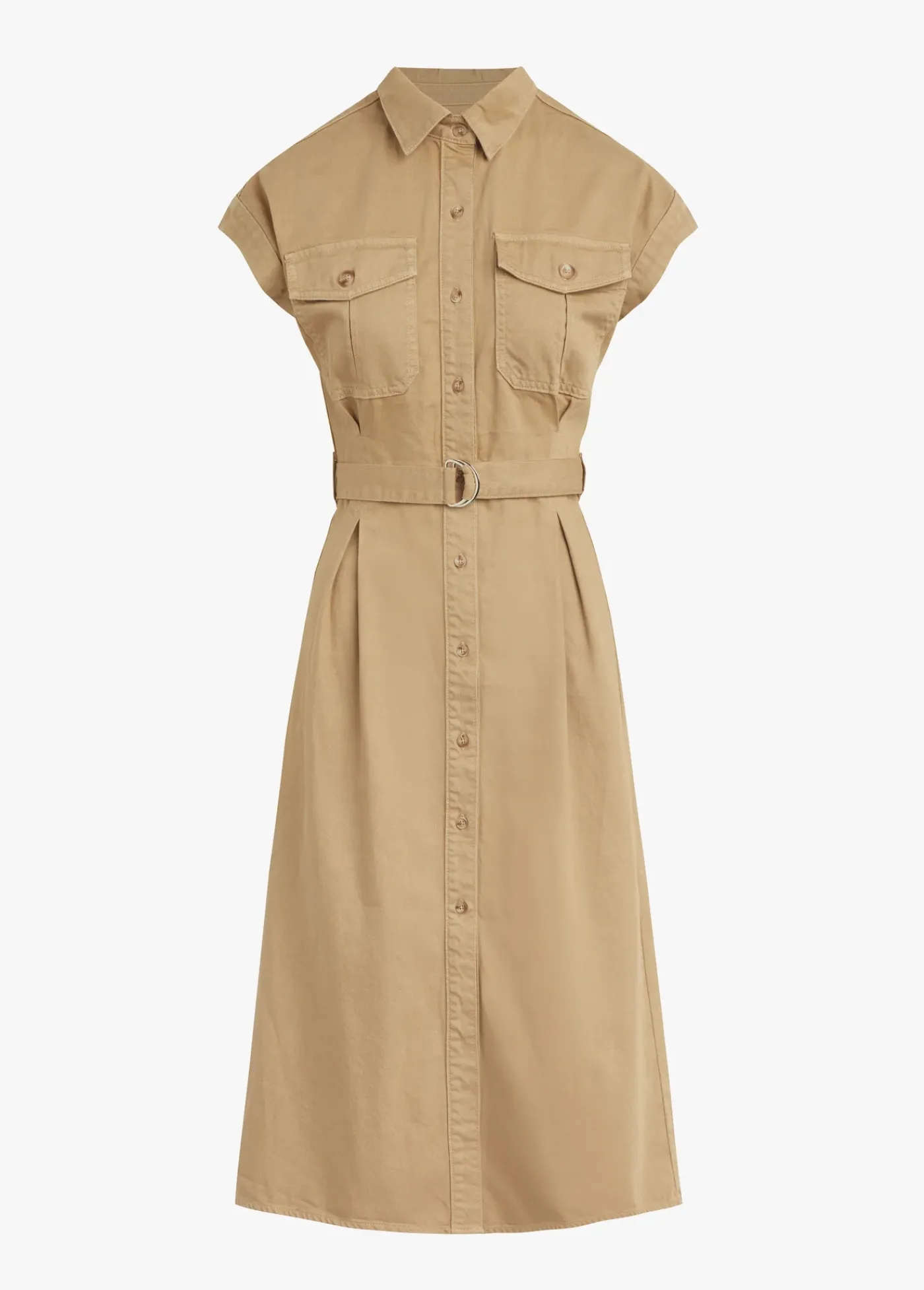 Discount THE PLEATED SAFARI DRESS Women SKIRTS / DRESSES