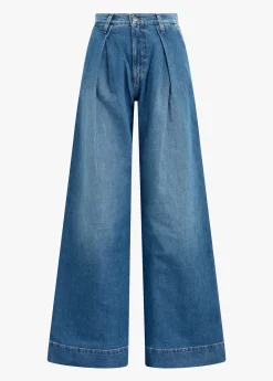 New THE PLEATED TROUSER Women WIDE LEG