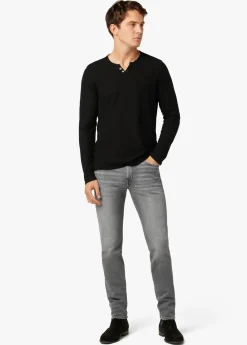 Fashion WINTZ L/S HEMP HENLEY TOPS / TEES