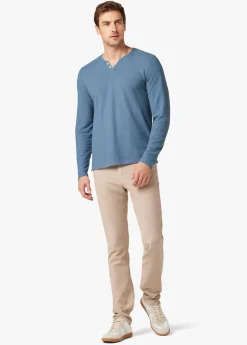 Sale WINTZ L/S HEMP HENLEY TOPS / TEES