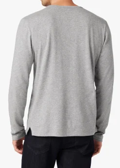 New WINTZ L/S HEMP HENLEY TOPS / TEES