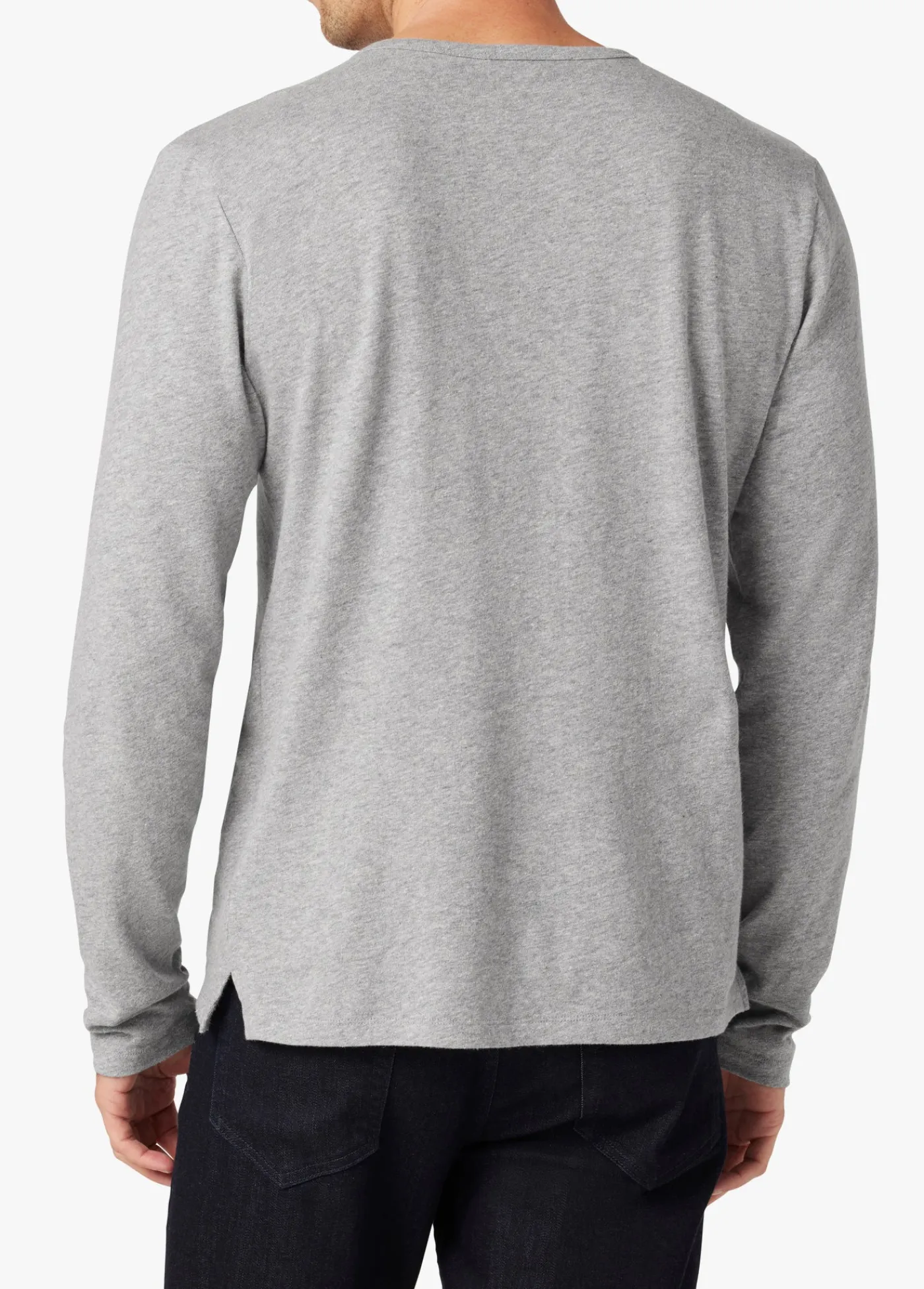 New WINTZ L/S HEMP HENLEY TOPS / TEES