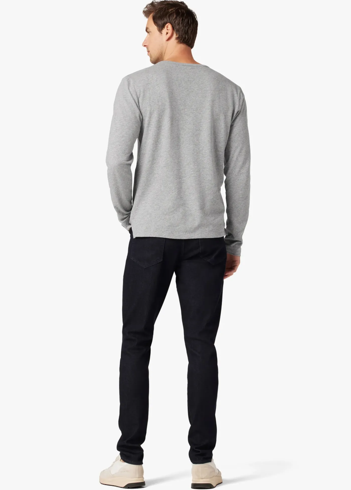 New WINTZ L/S HEMP HENLEY TOPS / TEES